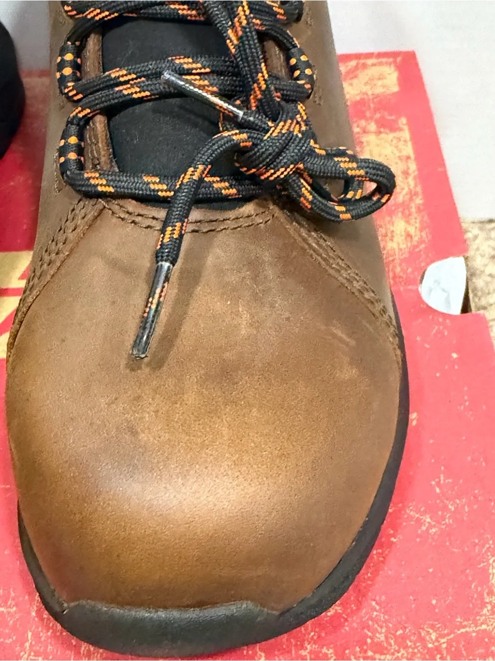 NWT Bates Work Mill Waterproof Composite Toe Leather Work Boots Men’s 7.5 Brown